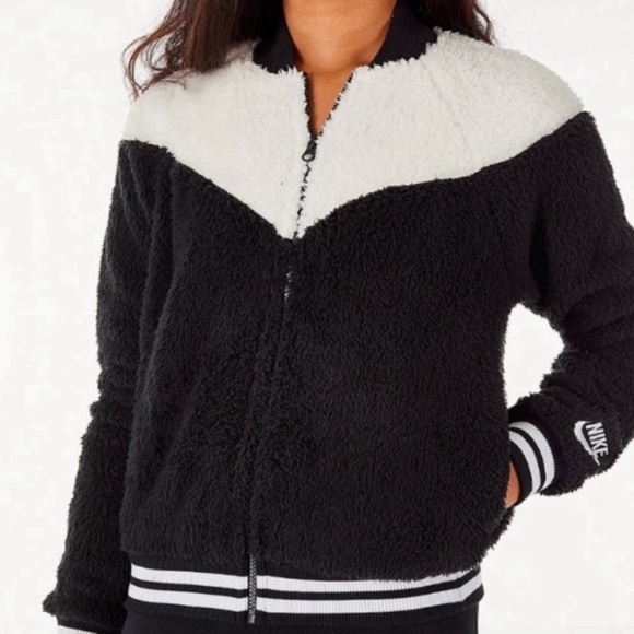Nike Jackets & Blazers - Nike Sherpa Wolf Jacket Size XS New
